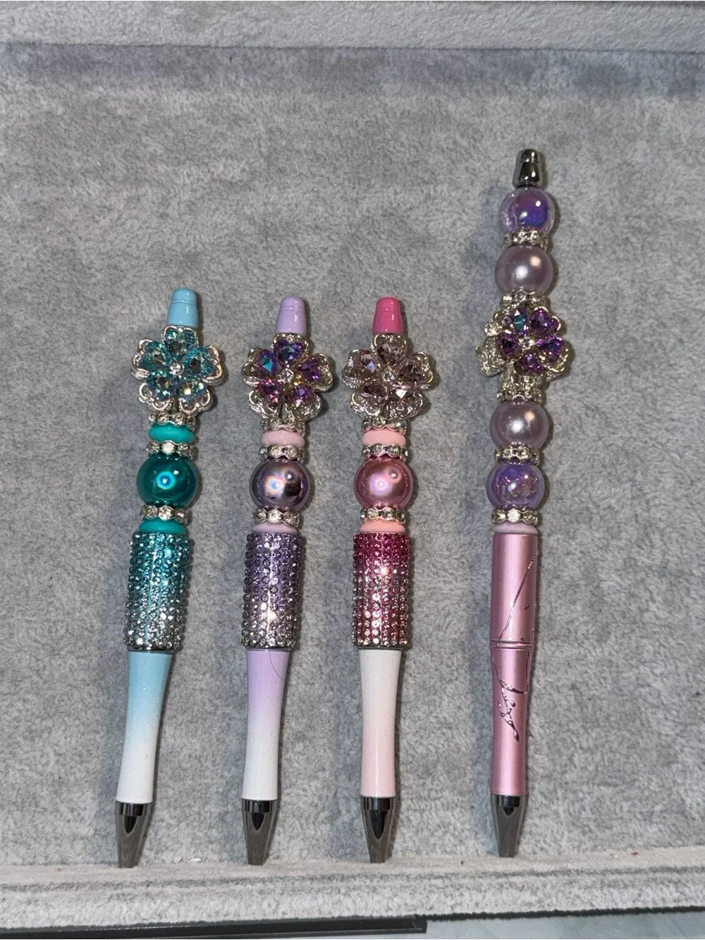 P1387 handcrafted Beaded Decorative Ballpoint Pen - You choose